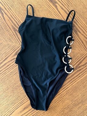 MILLY Ringside One Piece Swimsuit - Black
